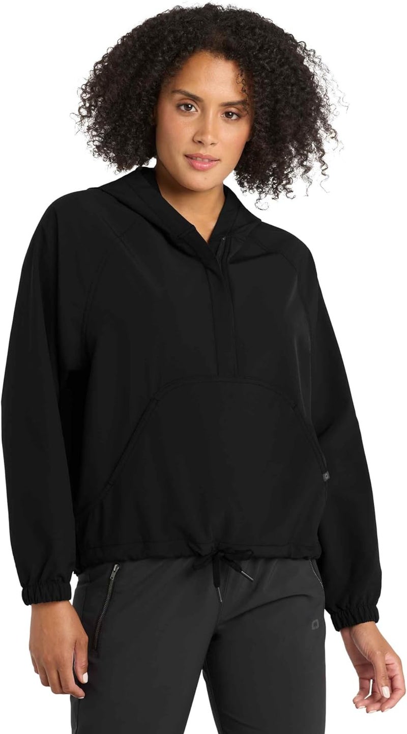 Ogio Women's Connection Anorak | Water Resistant Softshell Jacket, Hooded Pullover for Golf, Work & Casual Wear - Image 3